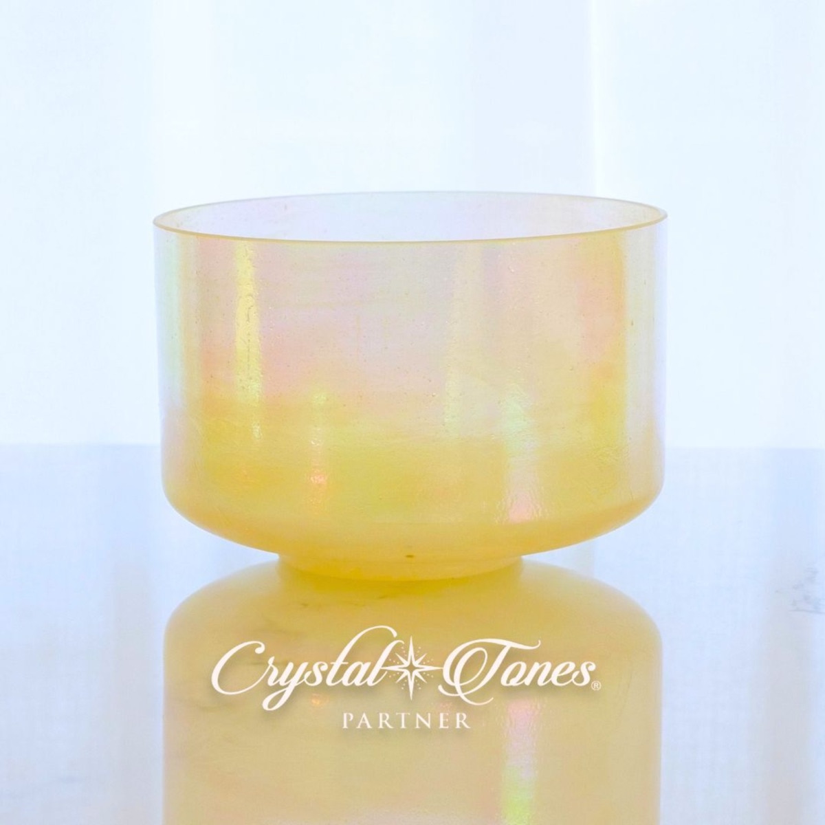 Libyan Tektite Gold のクリスタルボウル